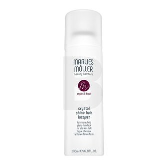 Marlies Möller Crystal Shine Hair Lacquer lak na vlasy pro zpevnění a lesk vlasů 200 ml
