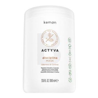 Kemon Actyva Disciplina Mask uhlazující maska pro hrubé a nepoddajné vlasy 1000 ml