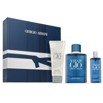 Armani (Giorgio Armani) Acqua di Gio Profondo dárková sada pro muže 75 ml