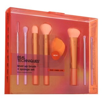 Real Techniques Level Up Brush + Sponge Kit sada štětců