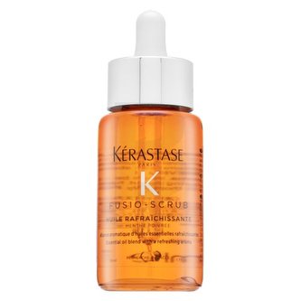 Kérastase Fusio-Scrub Huile Rafraîchissante povzbuzující esenciální olej pro vytvoření vlasového peelingu 50 ml
