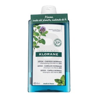 Klorane Anti-Pollution Detox Shampoo čisticí šampon pro namáhané a zcitlivělé vlasy 400 ml