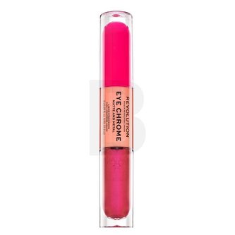 Makeup Revolution Eye Chrome Matte & Metal Liquid Eyeshadow - Desire dlouhotrvající oční stíny v tužce 2,2 g