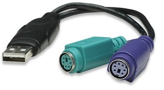 MANHATTAN převodník z USB na 2x PS/2