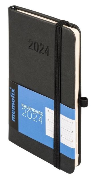Kalendarz 2024 Memo A6 TDW czarny