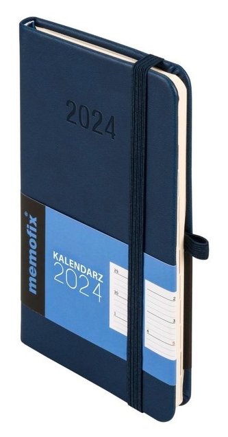 Kalendarz 2024 Memo A6 TDW granatowy