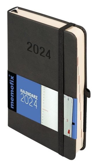 Kalendarz 2024 Memo B6 DNS czarny
