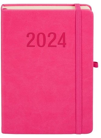Kalendarz 2024 Memo A5 TDW różowy