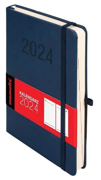 Kalendarz 2024 Memo A5 DNS granatowy