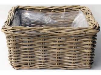 Proutěný koš Kubu 10x27x27 cm