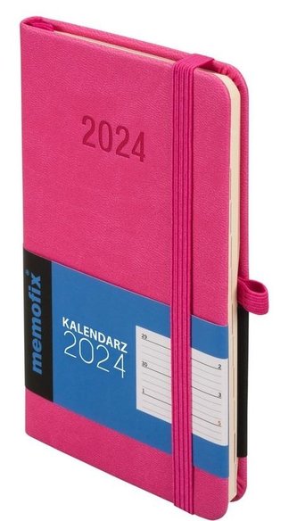 Kalendarz 2024 Memo A6 TDW różowy