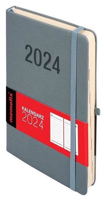 Kalendarz 2024 Memo A5 DNS grafitowy