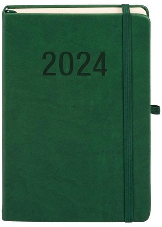 Kalendarz 2024 Memo A5 DNS zielony