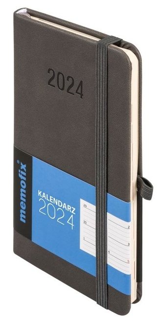 Kalendarz 2024 Memo A6 TDW grafitowy