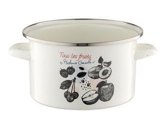 SMALTOVANÝ HRNIEC FRUITS 16CM 2L