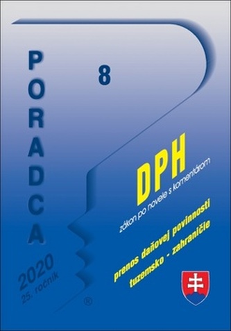 Poradca 8 2020 DPH zákon po novele s komentárom