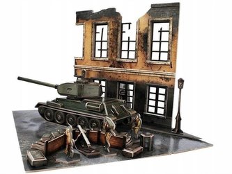 Puzzle 3D Soviet T-34/85 213 elementów