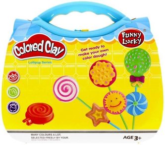 Masa plastyczna Lizaki walizka 482683 MC