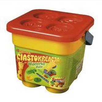 Ciastolina Ciastokreacja Wiaderko duże 6 kolorów