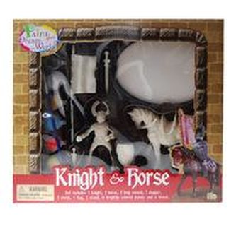 Rycerz na koniu- zestaw kreatywny
