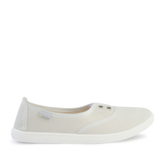 Oldcom Slip-On SARAH Denim Bílé Dámské Velikost: 36, Barva: Bílá