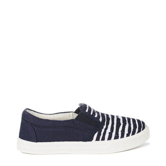 Oldcom Slip-On BOSTON Marine Teen Velikost: 30, Barva: Modrá