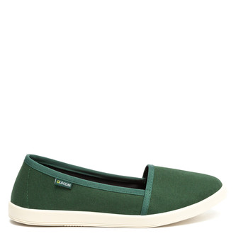 Oldcom Espadrilky CANVAS Zelené Velikost: 38, Barva: Zelená