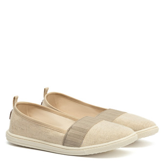Oldcom Slip-On OLIVIA Béžové Dámské Velikost: 36, Barva: Slonovinová