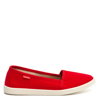 Oldcom Espadrilky CANVAS Červené Velikost: 36,5, Barva: Červená