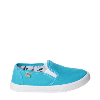 Oldcom Slip-On MILAN Tyrkysové Teen Velikost: 31, Barva: Tyrkysová