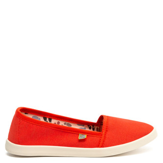 Oldcom Espadrilky CANVAS Oranžové Velikost: 38, Barva: Oranžová