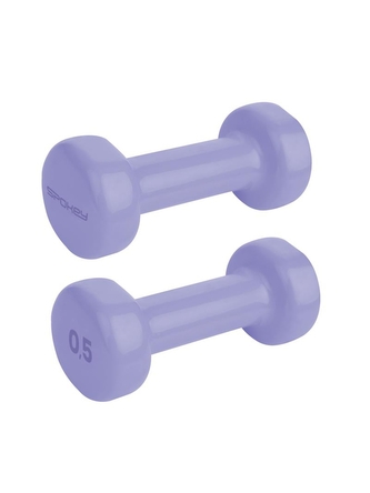 Spokey - SHAPE sada činek 2 x 0,5kg světle fialové Spokey - SHAPE sada činek 2 x 0,5kg světle fialové