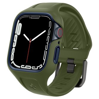 Spigen Liquid Air Pro, green - Apple Watch 8/7 45mm