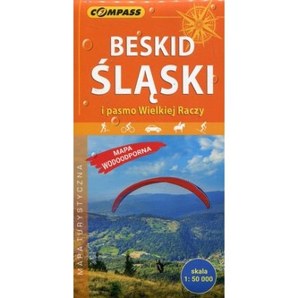 Beskid Śląski i pasmo Wielkiej Raczy Wersja laminowana