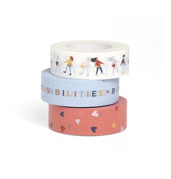 Sada 3 washi pásek Filofax Together | 15mm x 5m