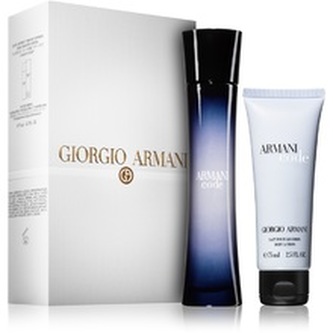 Armani Code for Women Dárková sada Parfémová voda 75 ml a tělové mléko Code for Women 75 ml