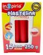 Plastelina czerwona 15 lasek 250g