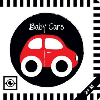 Baby Cars: Kontrastbuch für Babys mit Öffnungen · kontrastreiche Bilder angepasst an Babyaugen · Schwarz Weiß Rot Buch für Neuge