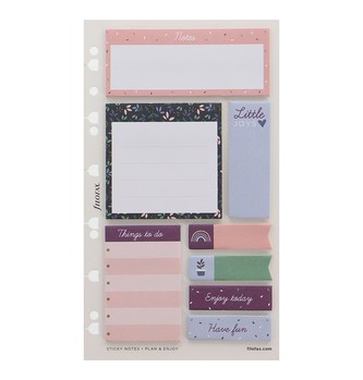 Lepící bločky Filofax Garden | multi-fit
