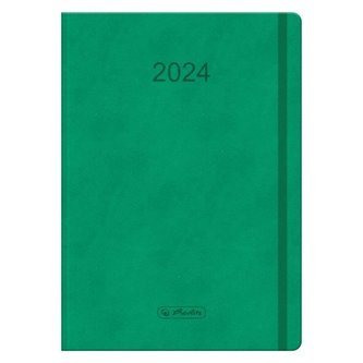 Kalendarz 2024 A5 Flex j. zielony HERLITZ