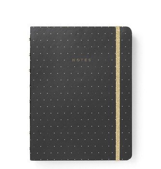 Filofax Notebook Moonlight | A5 černá