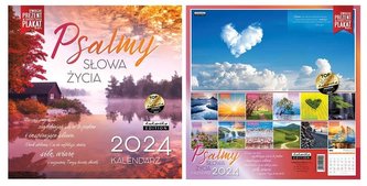 Kalendarz 2024 ścienny Classic Psalmy Słowa życia