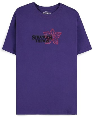 Tričko Stranger Things - Demogorgon Purple M