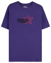 Tričko Stranger Things - Demogorgon Purple XL