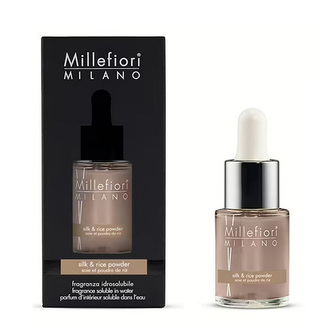 MILLEFIORI Milano Silk & Rice Powder Aroma Olej 15ml