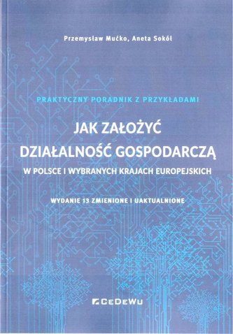 Jak założyć działalność gospodarczą... w.13