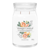 YANKEE CANDLE White Spruce & Grapefruit svíčka 567g / 2 knoty (Signature tumbler velký )