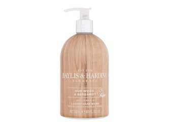Baylis & Harding Elements Tekuté mýdlo Oud Wood & Bergamot 500 ml pro ženy