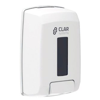 Clar systems Dávkovač mýdla na dolévání bílý 1,1 l