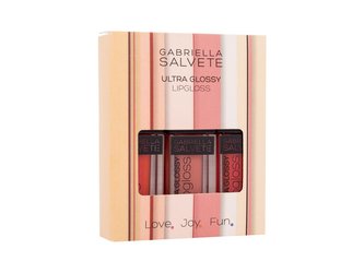 Gabriella Salvete Ultra Glossy lesk na rty Ultra Glossy Lipgloss 2 x 4 ml 03 + lesk na rty Ultra Glossy Lipgloss 4 ml 04